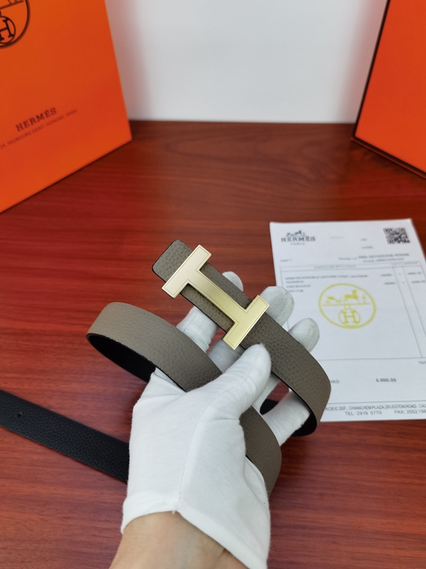 エルメス激安ベルト角部分ディテール